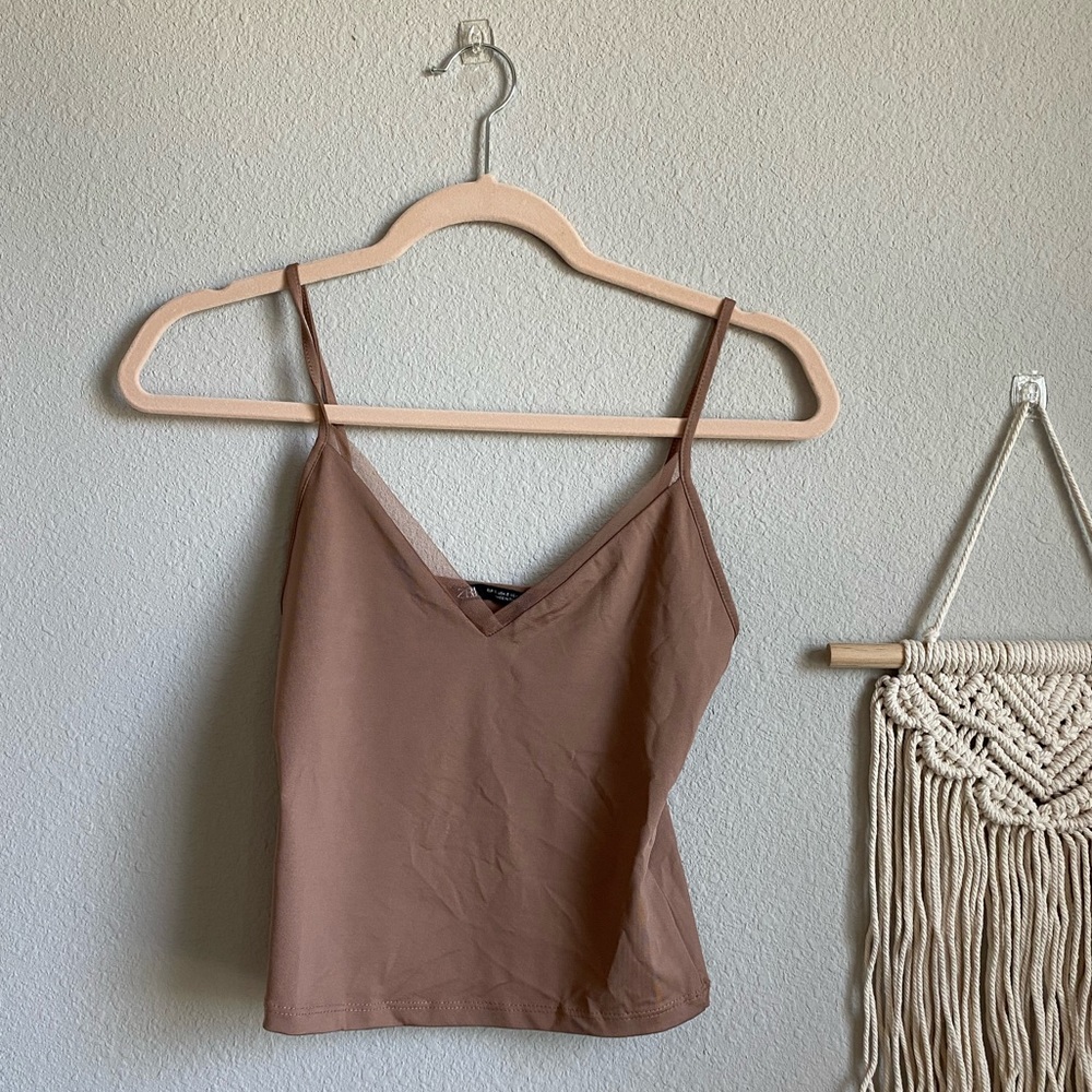 Zara Crop Tank Top